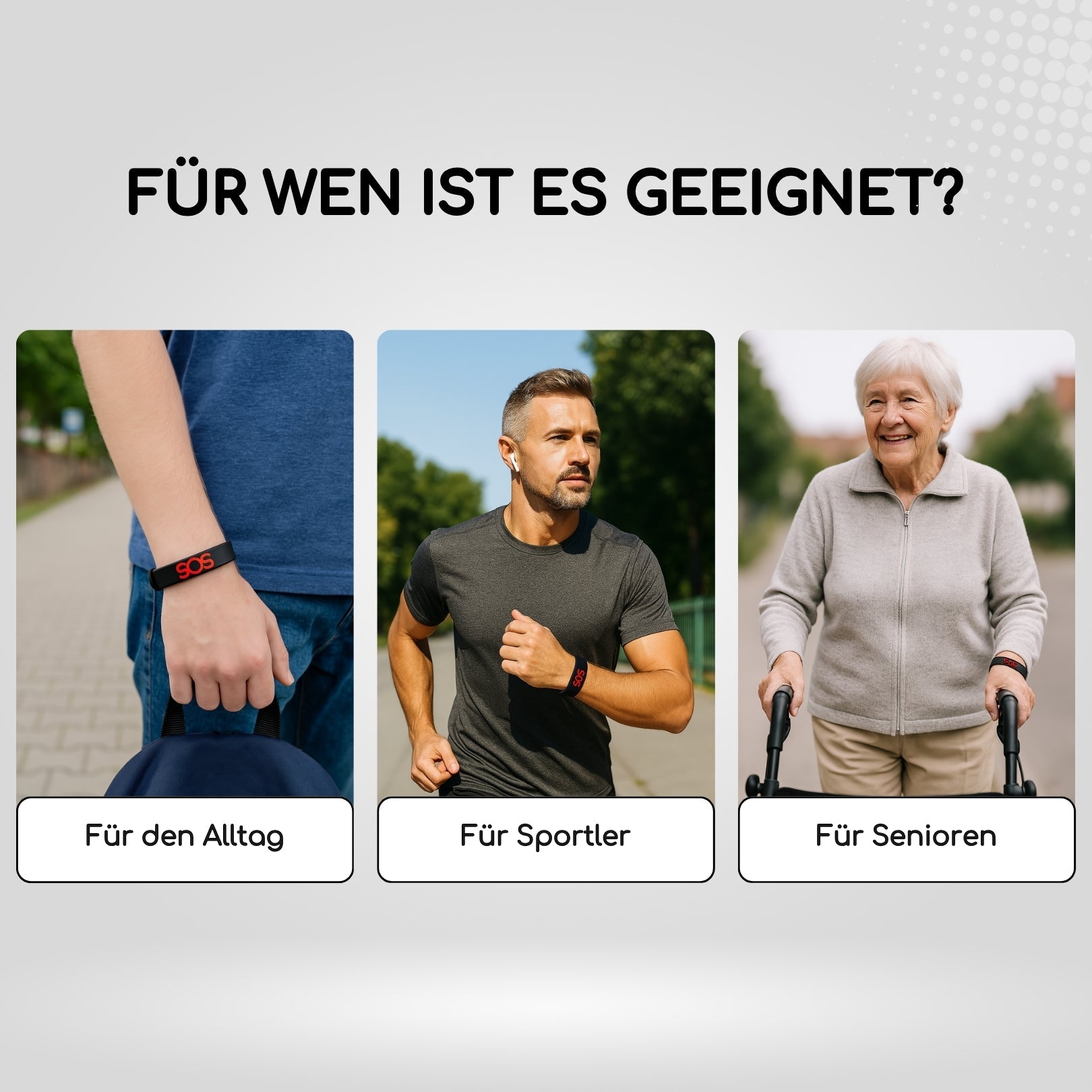 SOS Notfall - Armband - HelpMee