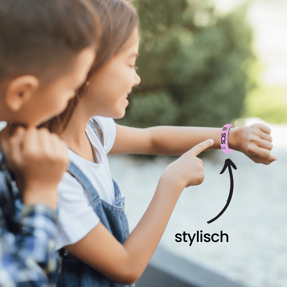 SOS Notfall - Armband Kids - HelpMee