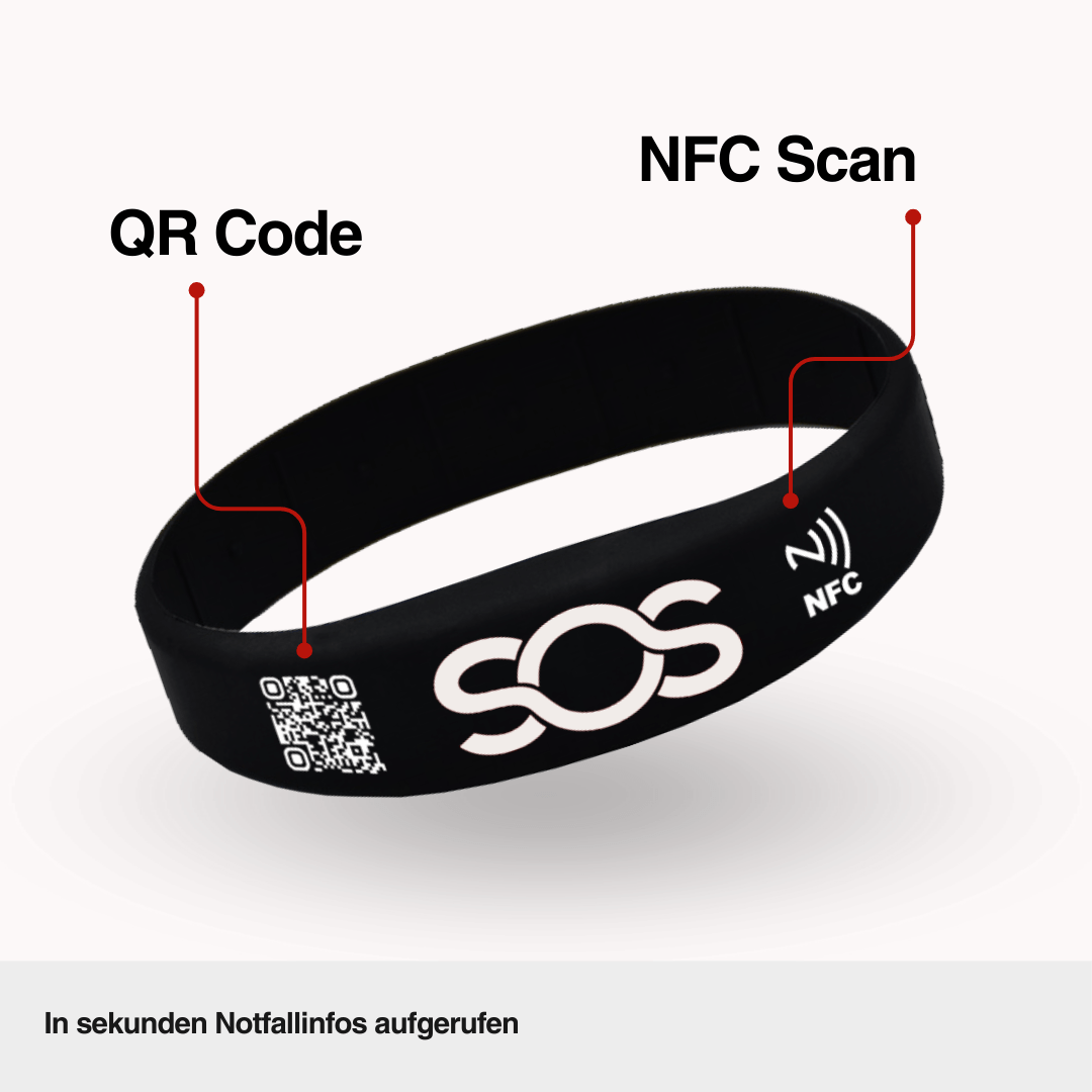 SOS Notfall - Armband Kids - HelpMee