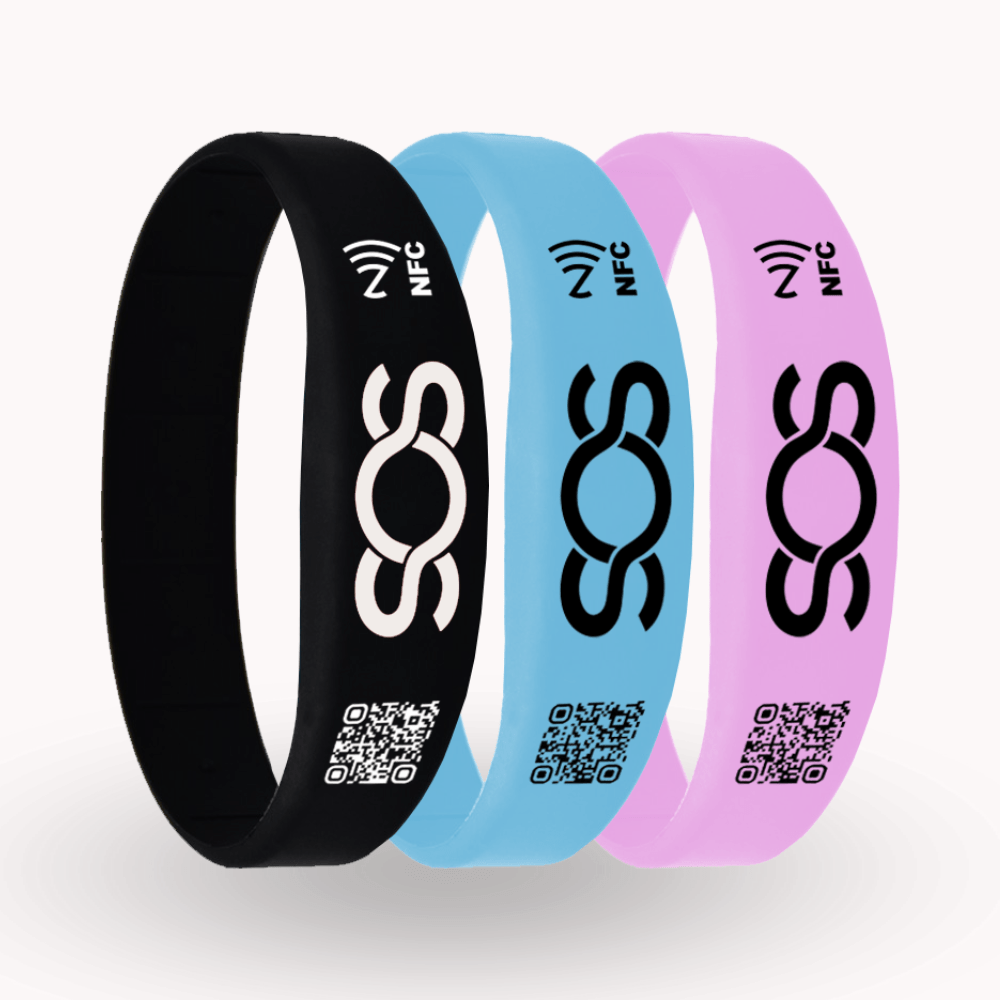 SOS Notfall - Armband Kids - HelpMee