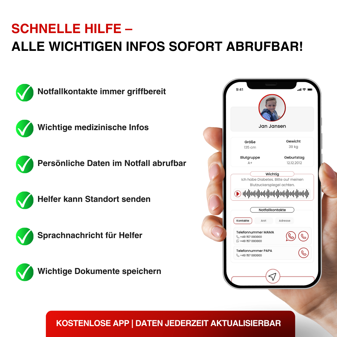 SOS Schlüsselanhänger