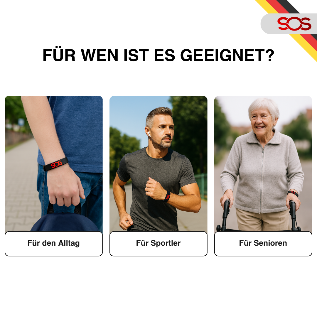 SOS Notfall-Armband