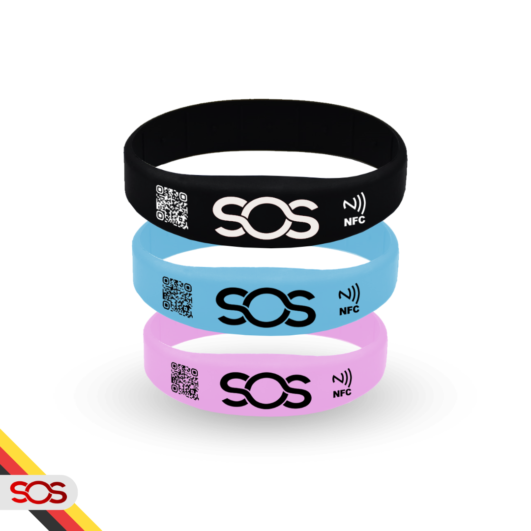 SOS Notfall-Armband Kids