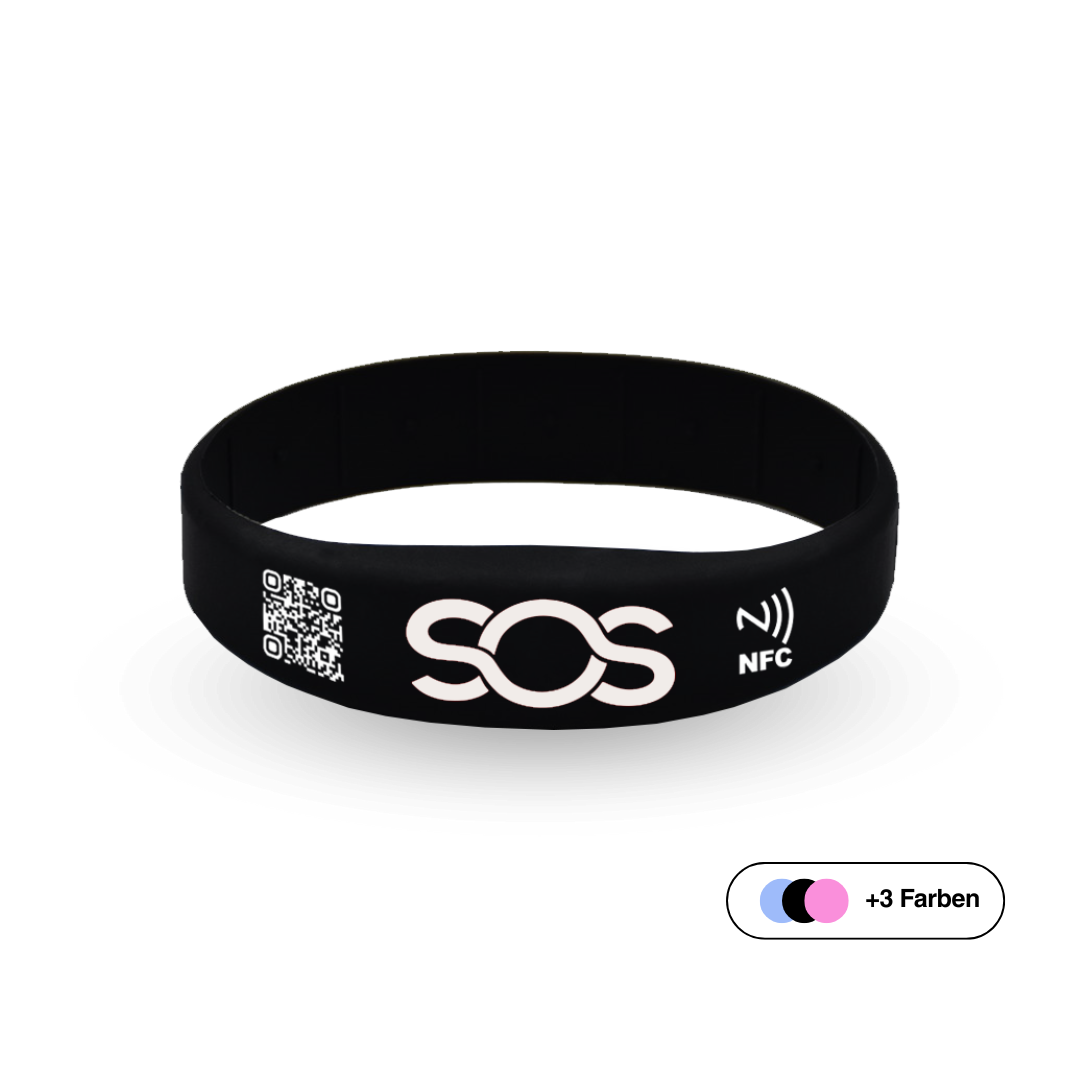 SOS Notfall-Armband Kids