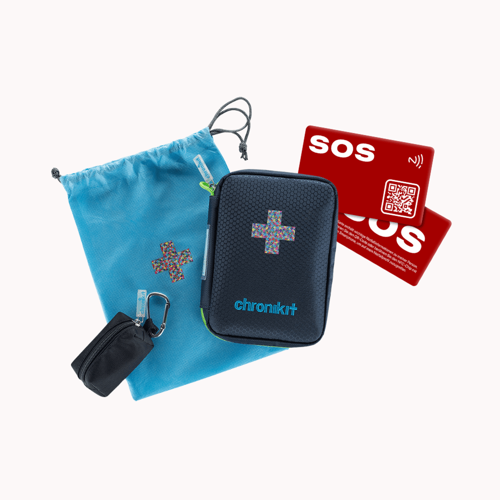 Asthma & Allergie Notfall-Set + SOS-Karte