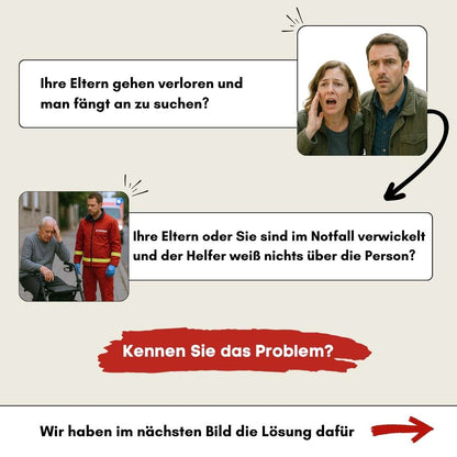 Erwachsenen - Sicherheits - Set mit digitalen Helfer - Infos - HelpMee