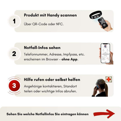 Kinder - Sicherheits - Set mit digitalen Helfer - Infos - HelpMee