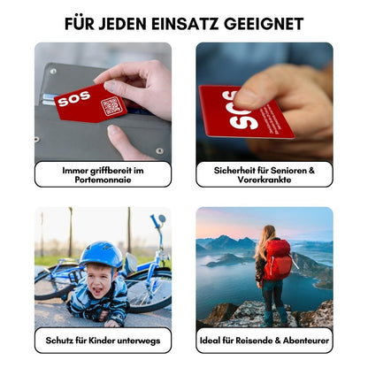 Notfall SOS Karte - HelpMee