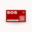 Notfall SOS Karte - HelpMee