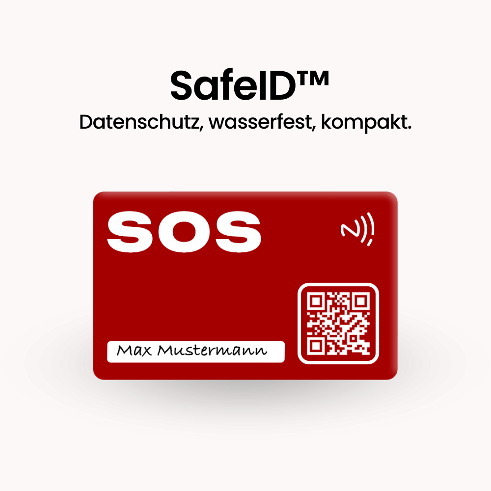 Notfall SOS Karte - HelpMee