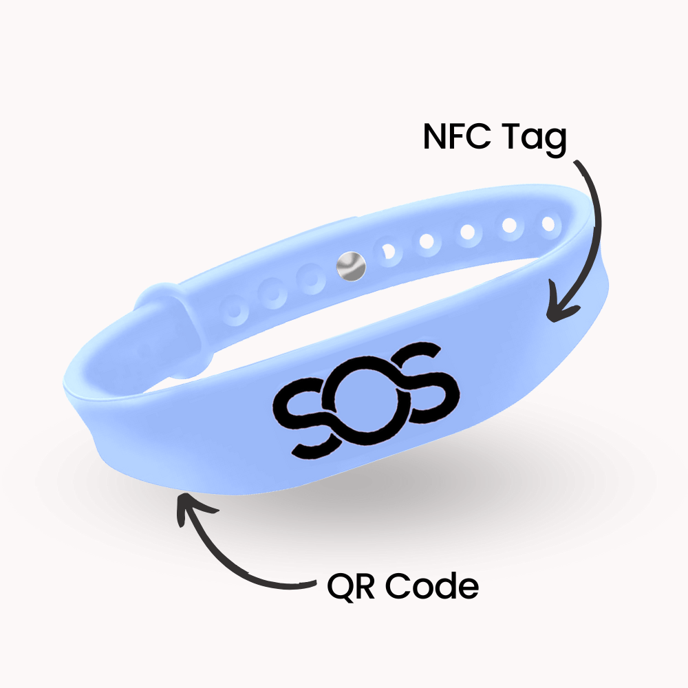 SOS Notfall - Armband - HelpMee