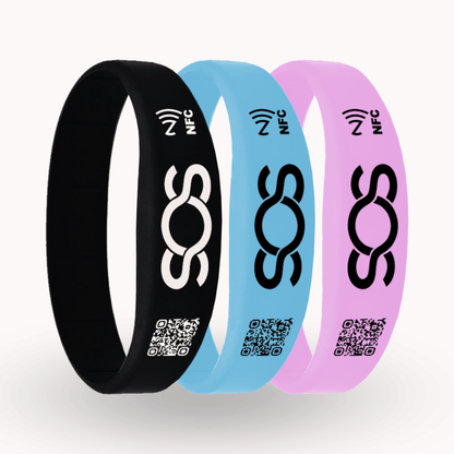 SOS Notfall - Armband Kids - HelpMee