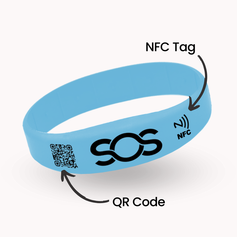 SOS Notfall - Armband Kids - HelpMee