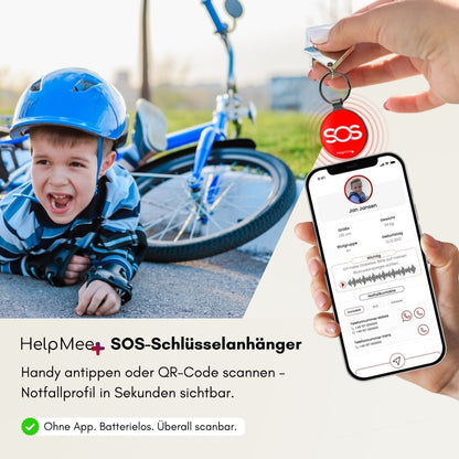 SOS Schlüsselanhänger - HelpMee