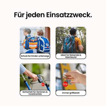 SOS Schlüsselanhänger - HelpMee