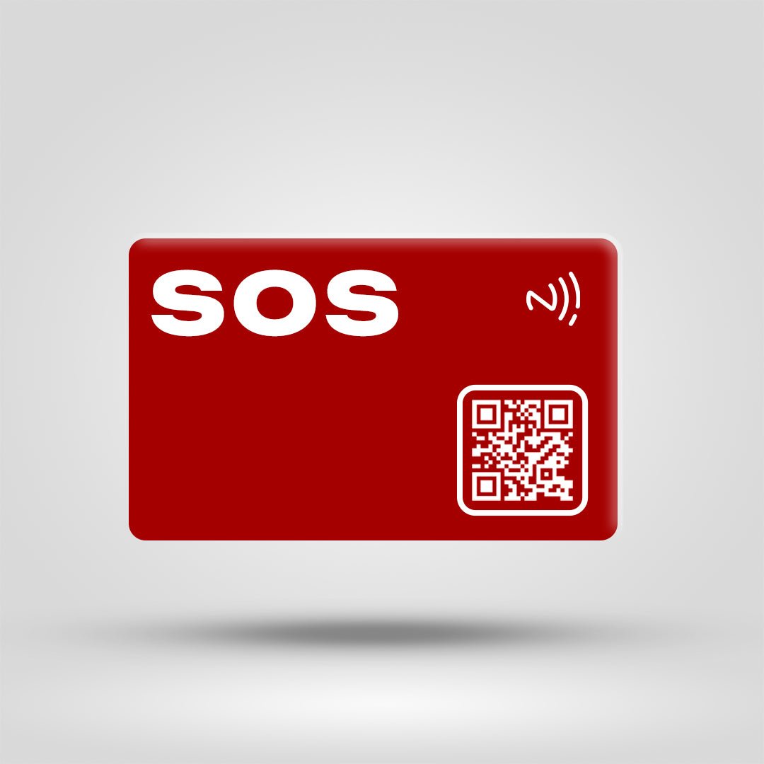 Sos Card Examples Notfall SOS Karte